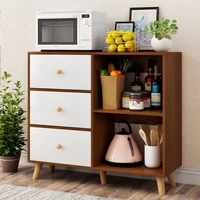 Sideboard 30cm rộng ins rack tủ hẹp nhỏ siêu mỏng tủ trà Bắc Âu nhà bếp bàn ăn phòng ăn tủ bàn - Buồng mẫu tủ quần áo nhựa đẹp