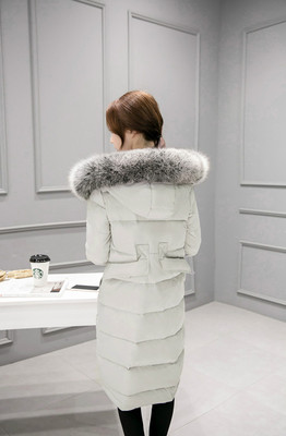 Chống mùa đặc biệt xuống áo khoác phụ nữ phần dài 2018 mới mỏng Hàn Quốc phiên bản của đầu gối dày mỏng giải phóng mặt bằng áo khoác thủy triều Xuống áo khoác