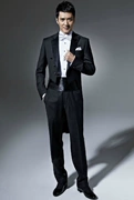 Cao cấp của nam giới tuxedo trang phục sân khấu lệnh điệp khúc phù hợp với tiệc cưới nghệ thuật kiểm tra phù hợp với ăn mặc