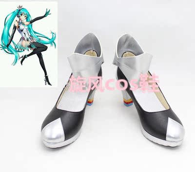 taobao agent Number B9865 Hatsune Miku COS Shoes COSPLAY Shoes to Customize