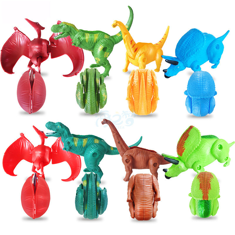 侏罗纪仿真恐龙蛋变形恐龙模型玩具