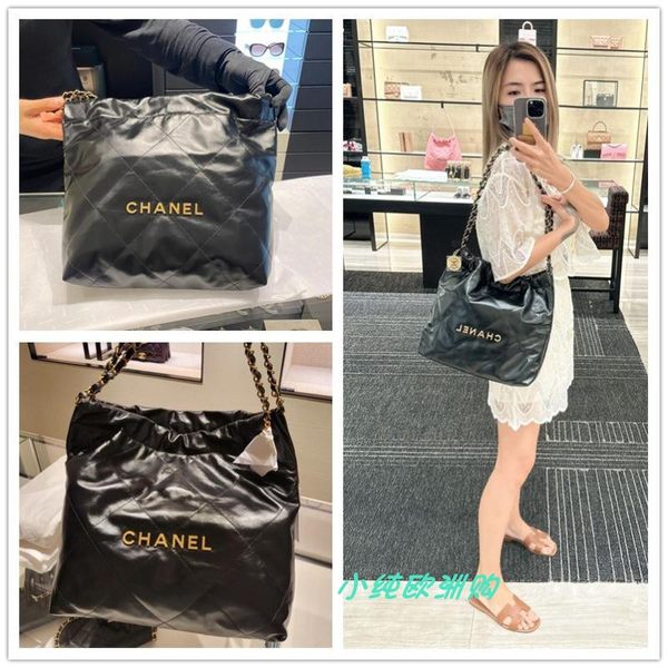 Chanel, мусорный мешок, шоппер, маленькая сумка на одно плечо, небольшая сумка, цепь, сумка через плечо