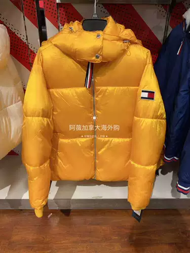Tommy hilfiger, базовый комфортный пуховик, (в наличии на складе)