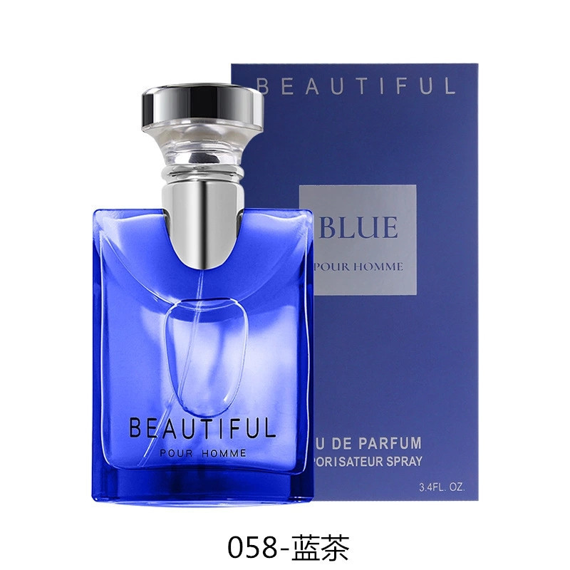 058 Blue Teamensperfume Darjeeling tea man Perfume fresh lasting Blue tea Cologne Edt 100 ml