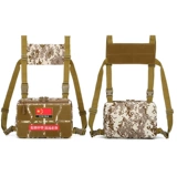 Дорожный камуфляжный универсальный жилет, тактический спортивный рюкзак подходит для мужчин и женщин, нагрудная сумка, сумка на одно плечо, надевается на плечо