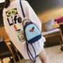 Túi đeo vai nữ nhỏ tươi 2018 hè mới dành cho nữ túi xách thời trang Hàn Quốc phiên bản mini chic chic hoang dã balo nữ đi làm