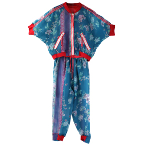 欧洲站名媛休闲套装女夏