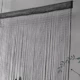 Rèm hạt Rèm cửa Rèm nhựa ngọc trai Phòng tắm Lối vào phòng khách Rèm phân vùng Rèm treo rèm sợi chỉ bạc Rèm tua rua màn cửa hạt gỗ