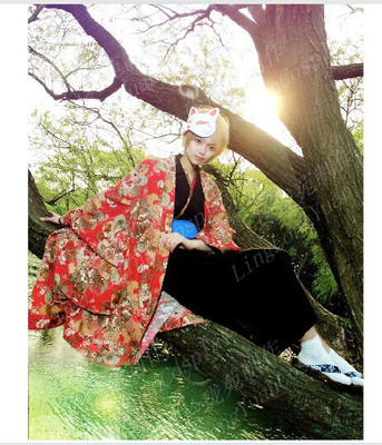 taobao agent [Free shipping] Natsume Guizhi cos Natsume Natsuki Yosumi Friends COS COS Kimono Clothing