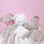 Milky vườn trẻ em siêu mềm thỏ ngủ bé thoải mái đồ chơi búp bê thỏ - Đồ chơi mềm shop gấu bông