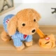 Mô phỏng các điện chó đồ chơi Teddy thông minh thú cưng điện tử lệnh bằng giọng nói con chó con chó con từ xa sang trọng đồ chơi cho trẻ em