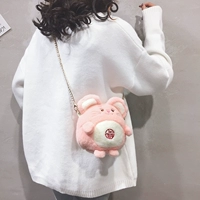 Мультяшная плюшевая цепь, небольшая сумка, забавная кукла, 2020, в корейском стиле