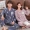 Bộ đồ ngủ cotton mùa thu phiên bản Hàn Quốc của người đàn ông và phụ nữ mẫu áo dài tay phục vụ nhà mùa thu và áo len cotton mùa đông