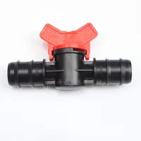 Φ25*25 Прямой клапан (общий красный)