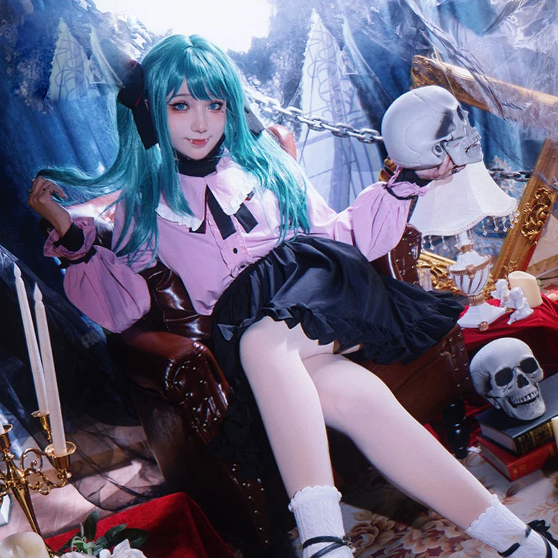 Vocaloid, skirt, cosplay, full set, halloween
