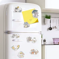 Акриловый милый магнит на холодильник, магнитная мультяшная большая фотография, сделано на заказ, «сделай сам»