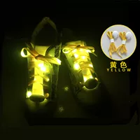 Светящиеся шнурки Huang Guang, пара батарей CR2032