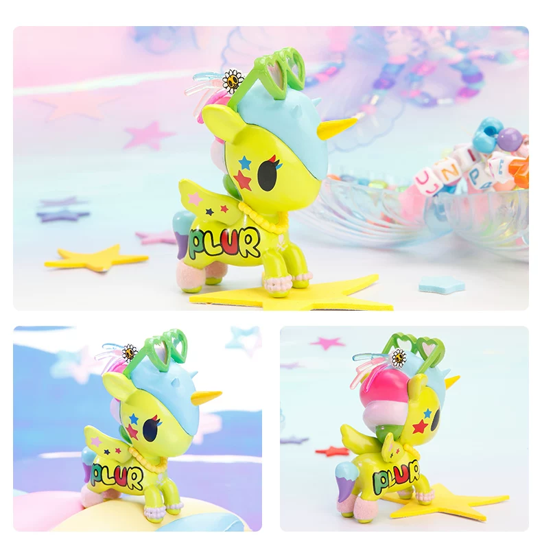 «[Genuine Spot] Tokidoki Unicorn Family 7th Generation Box Hand -Office Anime Swing Birthday Gifts»