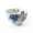 nhập khẩu màu xanh hộ gia đình handmade gốm bát canh vựa lúa lăm hộp quà tặng vận chuyển bộ đồ ăn gốm của Nhật Bản - Đồ ăn tối