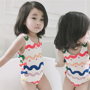 Bé áo tắm nữ trẻ 1-3 Hàn Quốc phiên bản của cô gái dễ thương một mảnh áo tắm bé mùa hè bơi quần áo 2-3
