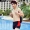 Quần bơi nam đặc biệt võ sĩ phiên bản Hàn Quốc với kích thước lớn eo thấp thả lỏng cơ thể thể thao chuyên nghiệp với mũ bơi suối nước nóng - Nam bơi đầm