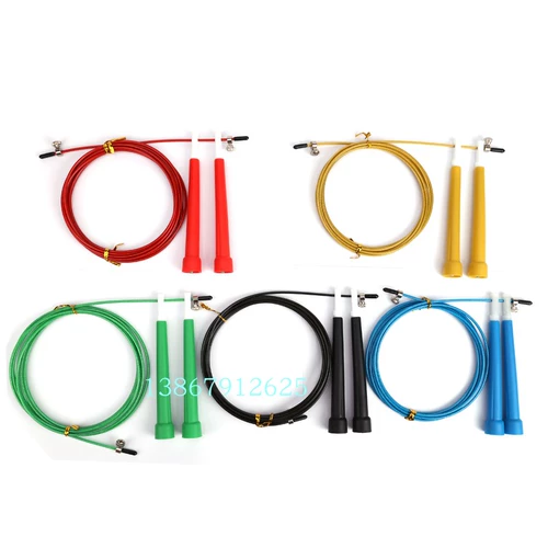 Износостойкая стальная проволка, скакалка, комфортный подшипник для школьников для тренировок, начальная и средняя школа