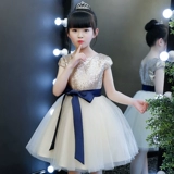 Детский элитный наряд маленькой принцессы, платье девочки цветочницы, пианино, костюм, вечернее платье