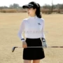 Ưu đãi đặc biệt 2019 mùa thu mới Hàn Quốc mua quần áo golf nữ chống nắng áo thun dài tay - Thể thao sau bộ thể thao nữ