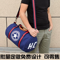Ретро спортивная сумка подходит для мужчин и женщин, сумка на одно плечо для тренировок, сумка для путешествий, сделано на заказ