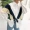 Mùa xuân và mùa thu 2019 của phụ nữ phiên bản Hàn Quốc của khảm màu cá tính khâu áo dài tay trong đoạn dài áo sơ mi giản dị - Áo sơ mi dài tay 	áo sơ mi cổ trụ nữ dài tay	