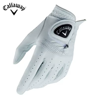 Callaway Carawell Golf Gloves Series серии мужчин целые кожаные кожаные перчатки ягненка.