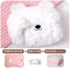 Рисовый белый медведь+розовое одеяло