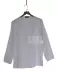 Feng Baoyu Cotton lụa mùa hè nam T-shirt dài tay cổ chữ V đồ ngủ cotton lụa rộng rãi kích thước lớn béo điều hòa nhiệt độ ở nhà giản dị - Pyjama Pyjama