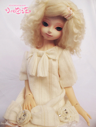 taobao agent BJD 1/4 giant baby summer sweet small dress year ~ (Mi Bai runs out, replace it with snow white cloth)