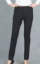 Thời trang thu đông của phụ nữ chân quần bút chì Slim mỏng 9 quần đen quần thun thun thun nylon - Cộng với kích thước quần áo áo kiểu nữ đẹp tuổi 35