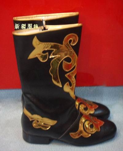 NATIONAL DANCE BOOTS XINJIANG NATIONAL CLOTHING STAGE PACKING UYOMONAL MALE DANCE SHOES PERFORMANCE SHOES