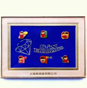 KFC Badge World KFC PIN-брошь, значок Diamond Rules 6, полное коллекционное издание, коллекция памятных медалей