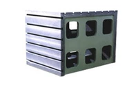 Поставка чугуна T -обработанные кубики, квадратная коробка с слотом T -образной слот, квадратная трубка с T -обработкой