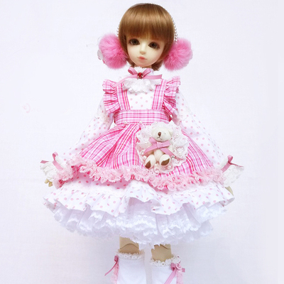 taobao agent BJD 1/4 giant baby pink dress-Strawberry Bear Shengdai ~~ (Disclosure Sale)