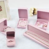 Коробочка для хранения для принцессы, лебедь, серьги, аксессуар, коробка, кольцо, ожерелье, цепочка, браслет, европейский стиль