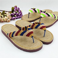 Тапочки подходит для мужчин и женщин, китайские сандалии, плетеная летняя обувь, сланцы, набор материалов, «сделай сам»