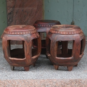 Lào gỗ hồng mộc đỏ trống phân Sian rosewood Trung Quốc phong cách gỗ gụ đồ nội thất gia đình loại ghế phân phân 2