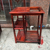 Мебель из красного дерева Большой красный палисовый чайный шкаф перекресток перекресток кофейный столик боковой шкаф пузырьный чайный стол чайный шкаф