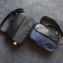 Túi gió trường đại học nguyên bản đơn giản Nhật Bản và Hàn Quốc túi nam Oxford vải lật mặt cắt túi Messenger túi xách nam balo du lịch