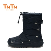 TNTN Hàn Quốc phiên bản của ngoài trời mùa đông ấm áp cao ống non-slip dày 3 M new Shirley nhung ấm nam giới và phụ nữ tuyết giày bông khởi động